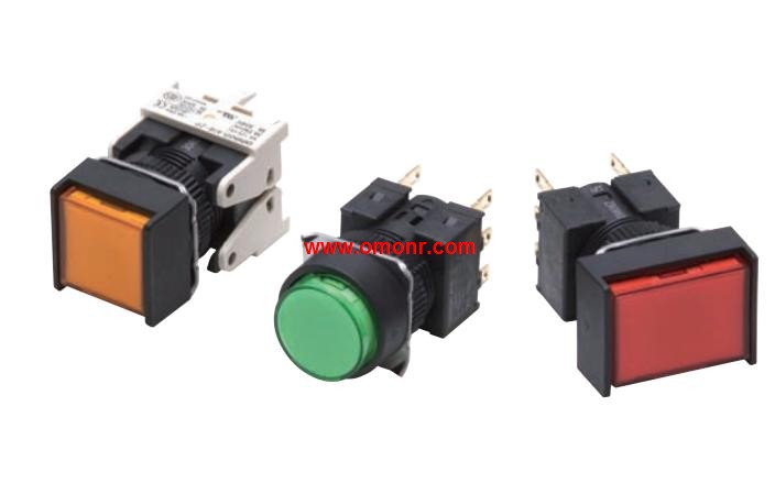 OMRON Pushbutton Switch A16L-JPWA-T1-1