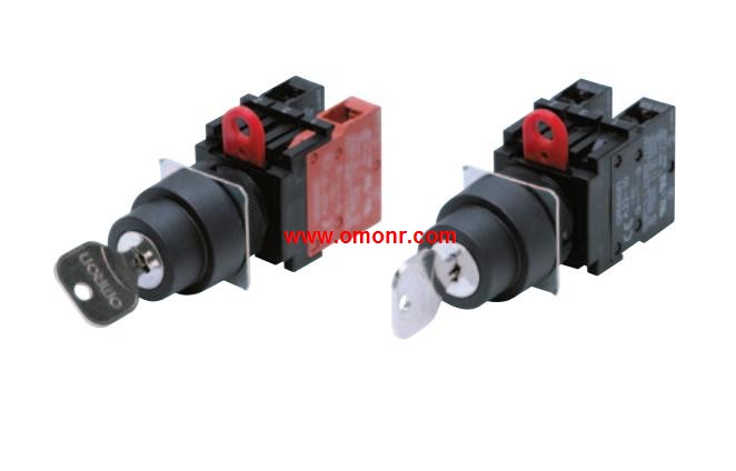 OMRON Key-type Selector Switch A22K-3ML-20