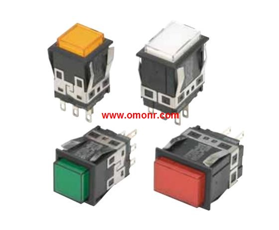 OMRON Square with light button switch A3KJ-90C1-05EK