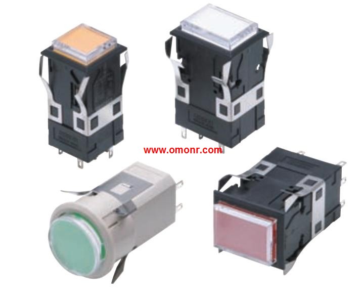 OMRON Lighted Pushbutton Switch A3PA-90D22-24EOO